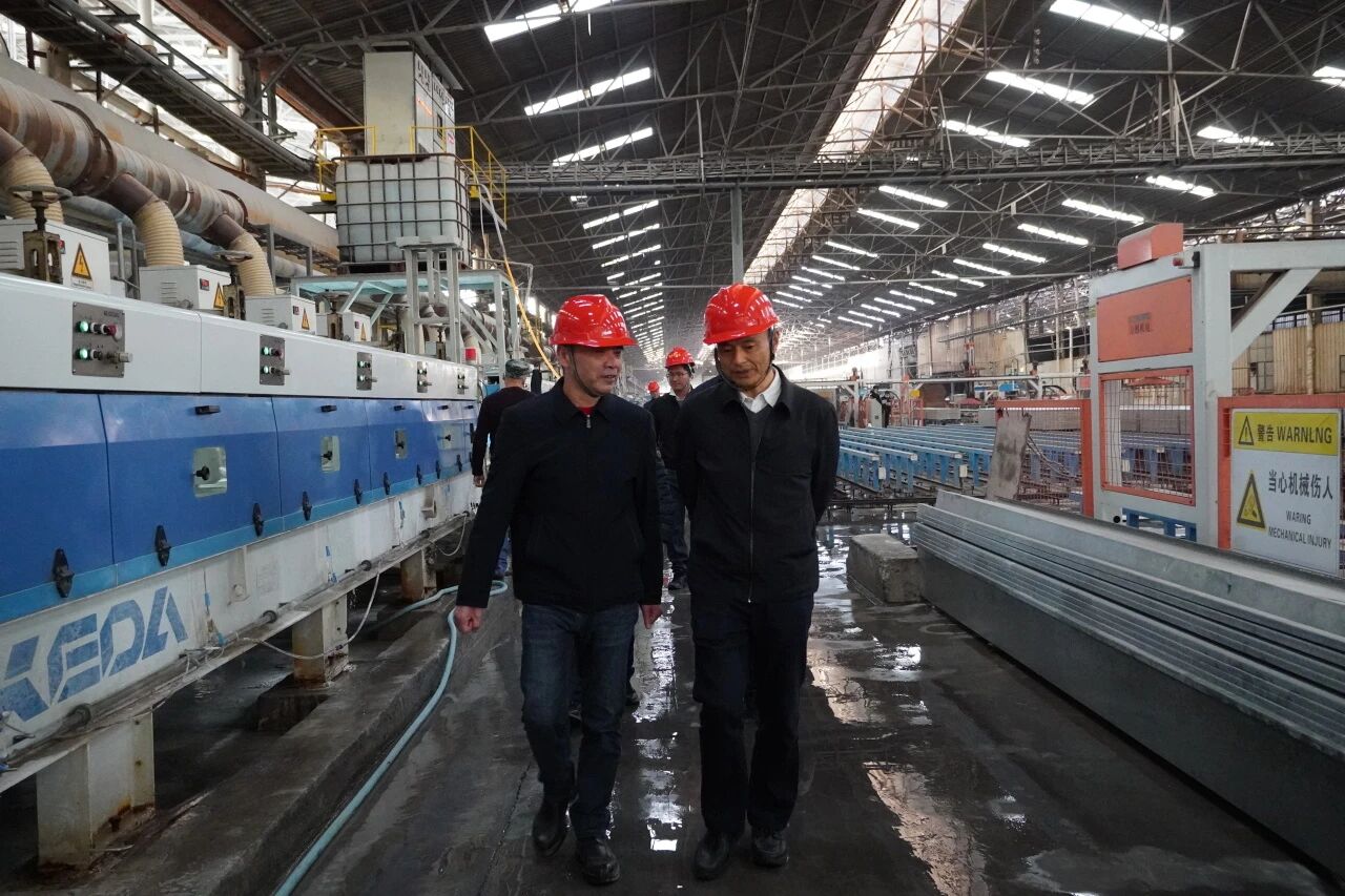 高勇率队开展春节前安全生产督导检查